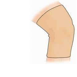 GINOCCHIERA SPORTIVA GIBAUD CAMEL MISURA 4