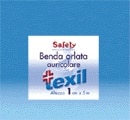 PRONTEX BENDA AURICOLARE IN PURO COTONE 2X5CM
