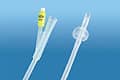 CATETERE FOLEY CH18 PUNTA CHIUSA 2 VIE 2 FORI LATERALI IN LATTICE RICOPERTO DI SILICONE 1 PEZZO