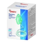 MASCHERA PER OSSIGENOTERAPIA A MEDIA CONCENTRAZIONE CON TUBO200CM