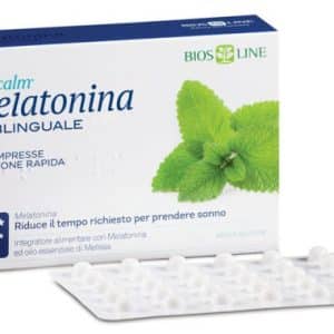 BIOS LINE VITACALM MELATONINA SUBLINGUALE 60 COMPRESSE 1 MG