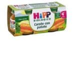 HIPP BIO HIPP BIO OMOGENEIZZATO CAROTE CON PATATE 2X80 G