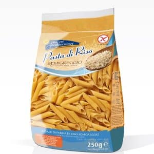 PIACERI MEDITERRANEI PASTA RISO PENNE RIGATE 250 G