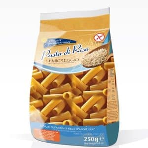 PIACERI MEDITERRANEI PASTA RISO RIGATONI 250 G