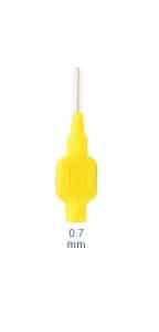 TEPE SCOVOLINO GIALLO 0,7 MM 6 PEZZI
