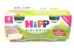 HIPP BIO OMOGENEIZZATO FORMAGGINO PROSCIUTTO 2X80 G