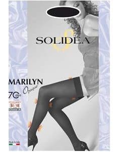 MARILYN 70 OPACO CALZA AUTOREGGENTE MOKA 3