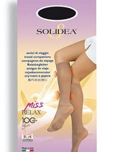 MISS RELAX 100 SHEER GAMBALETTO CAMEL 1