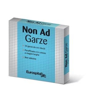 GARZA PARAFFINATA NON AD 10X10 CM 10 PEZZI
