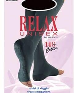 RELAX UNISEX 140 GAMBALETTO COTTON PUNTA APERTA BLU SCURO 2M
