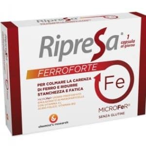 RIPRESA FERROFORTE 20 CAPSULE