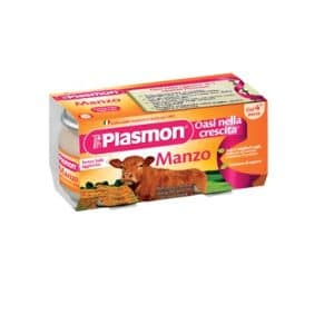 PLASMON OMOGENEIZZATO MANZO 4 X 80 G