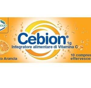 CEBION EFFERVESCENTI VITAMINA C ARANCIA 10 COMPRESSE