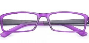 OCCHIALE DA LETTURA PREMONTATO TWINS SILVER LIGHT VIOLA/NERO+2,50