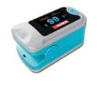 PULSOSSIMETRO DA DITO PULSOXIMETRO OXY-3 CON DISPLAY PER MISURAZIONE DIOSSIGENO NEL SANGUE E BATTITO CARDIACO CON CORDINO E BATTERIE