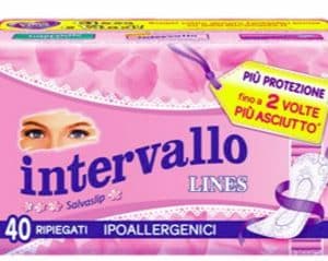 PROTEGGISLIP LINES INTERVALLO RIPIEGATO 40 PEZZI