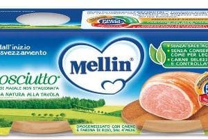 MELLIN OMOGENEIZZATO PROSCIUTTO 4 X 80G
