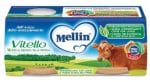 MELLIN OMOGENEIZZATO VITELLO 4 PEZZI X 80 G
