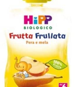 HIPP BIO FRUTTA FRULLATA PERA MELA 90 G