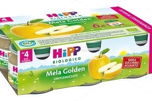 HIPP BIO OMOGENEIZZATO MELA GOLDEN 6X80 G