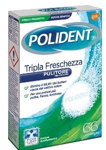 POLIDENT INTENSA FRESCHEZZA PULITORE QUOTIDIANO 66 COMPRESSE