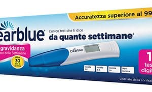 TEST DI GRAVIDANZA CLEARBLUE CON INDICATORE DELLE SETTIMANE1 PEZZO