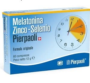 MELATONINA ZINCO SELENIO PIERPAOLI 60 COMPRESSE