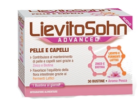 LIEVITOSOHN ADVANCED 30 BUSTINE AROMA PASSION FRUIT CON ZUCCHERO CON EDULCORANTI SENZA GLUTINE