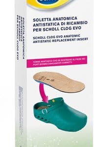 CLOG EVO ANATOMIC ANTISTATIC INSOLES MICROFIBRE UNISEX 38-39