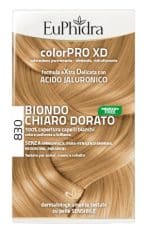 EUPHIDRA COLORPRO XD 830 BIONDO CHIARO DORATO GEL COLORANTECAPELLI IN FLACONE + ATTIVANTE + BALSAMO + GUANTI