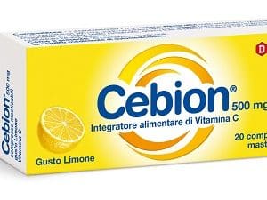 CEBION MASTICABILE LIMONE VITAMINA C 500 MG 20 COMPRESSE
