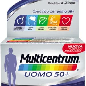 MULTICENTRUM UOMO 50+ 30 COMPRESSE