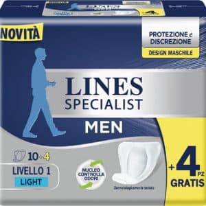 PANNOLONI LINES SPECIALIST MEN LIVELLO 1 14 PEZZI