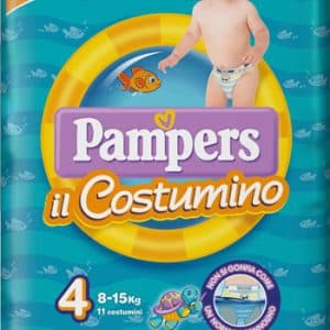 PAMPERS COSTUMINO BABY SHARK CP S 4-5 11 PEZZI