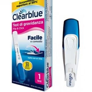 TEST DI GRAVIDANZA CLEARBLUE FLIP & CLICK 1 PEZZO