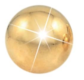 PALLINA ORO 4MM