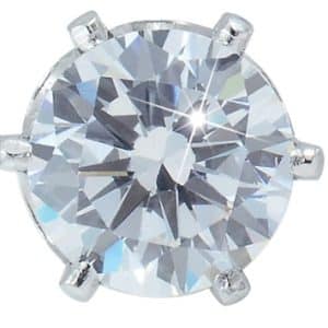 TIFFANY ZIRCONE 5MM CRISTALLO