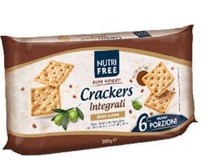 NUTRIFREE CRACKERS INTEGRALI 33,4 G X 6 PEZZI