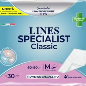 TRAVERSA ASSORBENTE LINES SPECIALIST CLASSIC MISURA 60X90 CM30 PEZZI