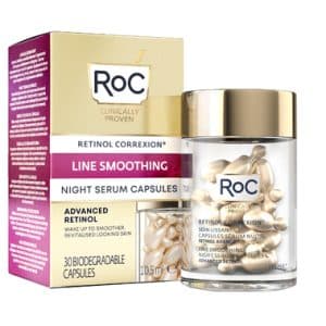 ROC RETINOL CORREXION LINE SMOOTHING SIERO VISO NOTTE 30 CAPSULE