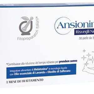 FITOPREPARATORI ITALIANI ANSIONINAX RISVEGLI NOTTURNI 30 PERLE