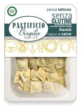 VIRGILIO RAVIOLI MIGNON DI CARNE SENZA LATTOSIO 200 G