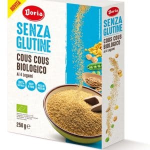 DORIA COUS COUS BIOLOGICO 4 LEGUMI 250 G