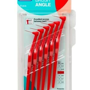 TEPE ANGLE SCOVOLINO ROSSO 0,5MM 6 PEZZI