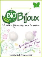 ORECCHINO PERLA 8 MM WHITE