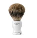 PENNELLO BARBA TASSO BEST BADGER MANICO METALLO