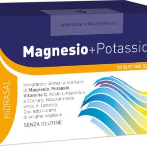 LABORATORIO DELLA FARMACIA MAGNESIO+POTASSIO 20 BUSTE DA 6,6G LINEA HIDRASAL