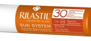 RILASTIL SUN SYSTEM PHOTO PROTECTION TERAPY STICK TRANSPARENTE SPF 30 4 ML
