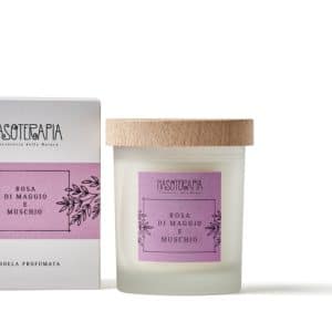CANDELA ROSA DI MAGGIO E MUSCHIO 180 G