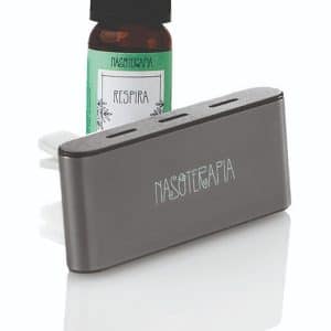DIFFUSORE AUTO GRIGIO CON SINERGIA RESPIRA